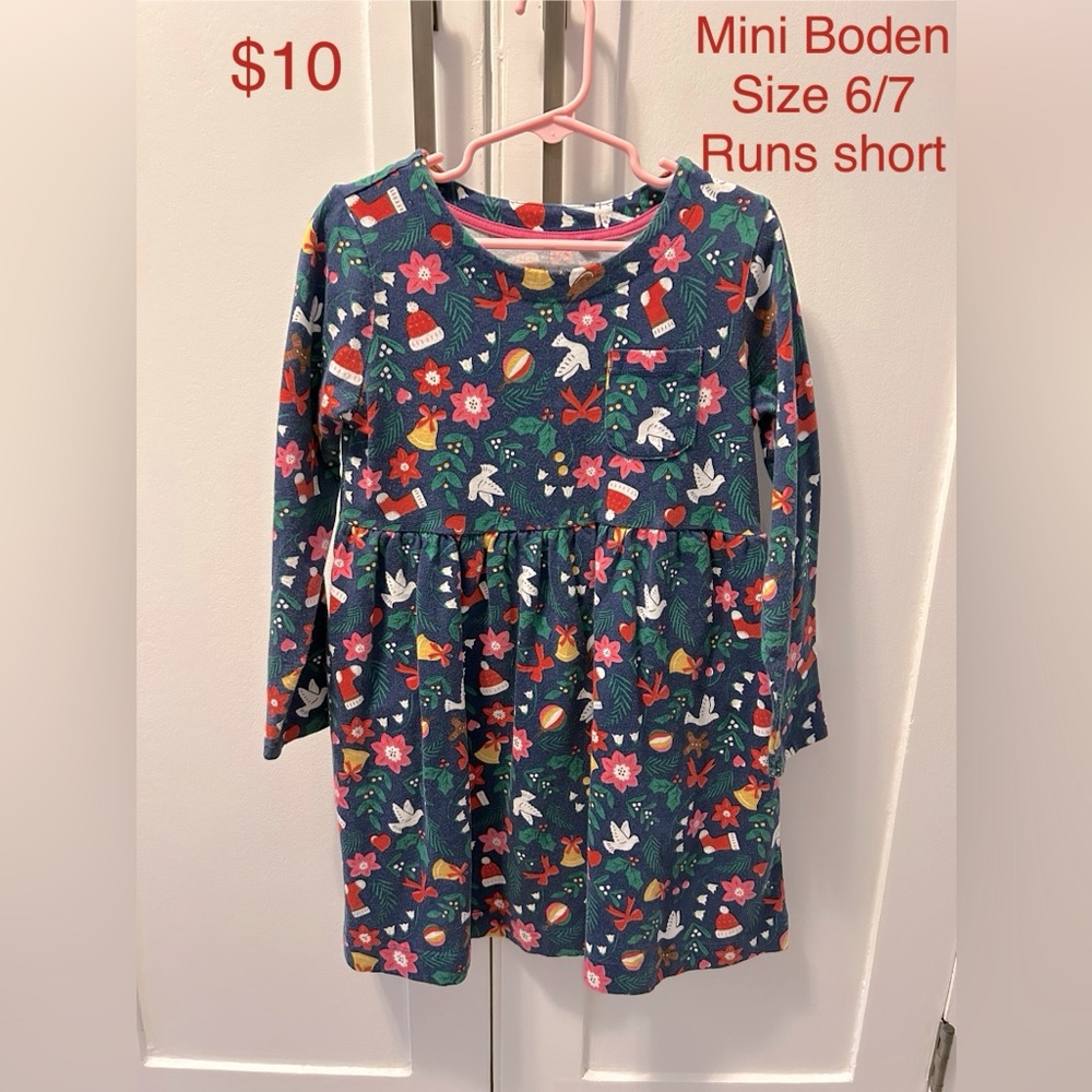 Mini Boden Holiday Dress